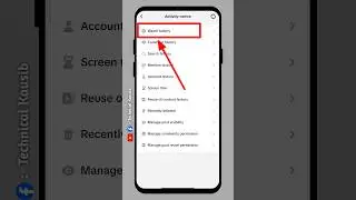 How to check Tik Tok watch history 😊 #shorts