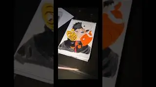 obito drawing colour pencils #sketching #amimedrawing