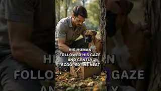 Rocco and the Fallen Nest #facts #dog #animalempathy #natureanddogs #shorts