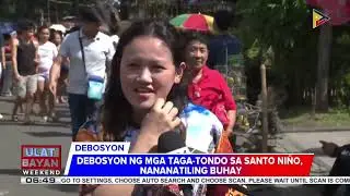 #UlatBayanWeekend | Debosyon ng mga taga-Tondo sa Sto. Niño, nananatiling buhay...