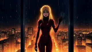 Rainy Neon Melancholy Ambient Vaporwave Synthwave &ndash; Cyberpunk Solitude