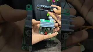 Gold ap55 VS 3016D2 amplifier board #experiment #electrical #amplifier #shorts