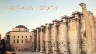 Hadrian's library in Athens Greece: one of the city's best-preserved archeological sites