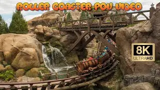 The Seven Dwarfs Mine Train (Walt Disney World - Orlando, FL) - 8K Roller Coaster POV - Insta360 RS