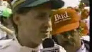 1989 Bud At The Glen - Post Race