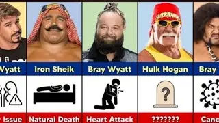 How Famous WWE Wrestlers Died  |  Causes of Death Reveal WWE Wrestlers Video #wwe #wwf #videoa 