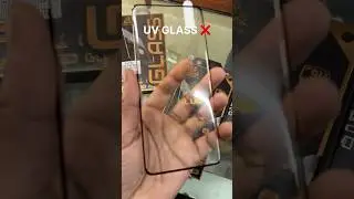 UV Glass❌ Full glue curved screen protectors #curvedglass #fullglueglass #curveddisplayphone
