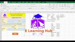 How to create nested drop-down list in Excel: elearninghub