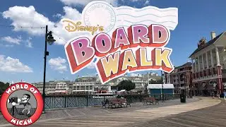 Disney's Boardwalk Full Tour with Secrets and Tips! WOM 354