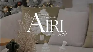 🛋️ A Moment of Soft Comfort &ndash; AIRI Fabric Sofa (December)