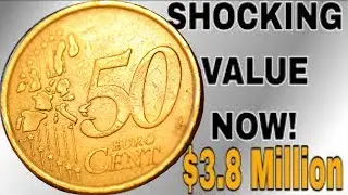 50 Euro cent 1999 Italy coin value||50 Euro cent coin price in India Pkr and currency rate today!!