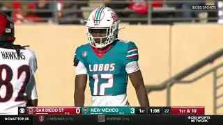 San Diego State vs New Mexico Full Game Replay | November 28, 2025 | NCAA Football