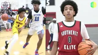 2025 Mikel Brown Jr. Shows Playmaking Skills At A HIGH Level!! Playing 17u | 2022 Tip-Off Classic