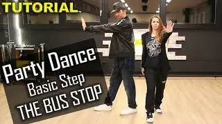 Party Dance Basic Dance Step: The Bus Stop/Rooftop | Beginner Tutorial by MDS Duo