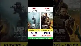 War vs Uri #boxofficecollection #urithesurgicalstrike #boxoffice #bollywood #boxofficereport