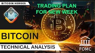 Bitcoin Technical & Orderflow Analysis - Trading Plan for New Week and for FOMC News Event