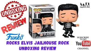 Funko Pop Rocks Elvis Jailhouse Rock Unboxing Review