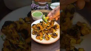 Super Tasty Gobi Snacks 🔥😻 #shorts #snacks #gobi #cauliflower #cauliflowerrecipe #gobipakoda #food