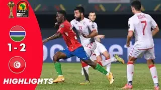 THE GAMBIA 1-2 TUNISIA | HIGHLIGHTS |  AFCON QUALIFIERS 2025