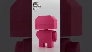ABRUS Candy Dandy PLA - 3D printed sample - FilaMODE