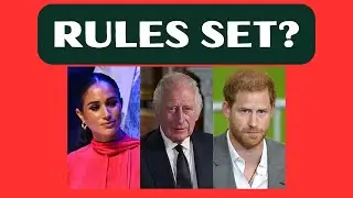 INTERESTING! RULES OF ENGAGEMENT FOR HARRY AND CHARLES'S REUNION.  IS MEGHAN A FACTOR?