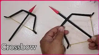 Origami Crossbow | How To Make Paper Bow and Arrow Tutorial | Paper Craft