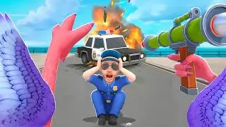 I Destroyed The City! - I Am Bird VR