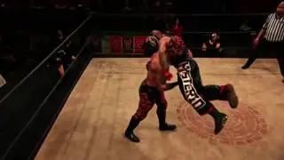 Northern Lights Suplex followed by Brainbuster - Prince Puma