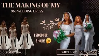 LOOK EXPENSIVE ON YOUR WEDDING DAY WITH JUST $60 +YOUR FEET MIGHT HURT 😞 BUT IT'S WORTH IT