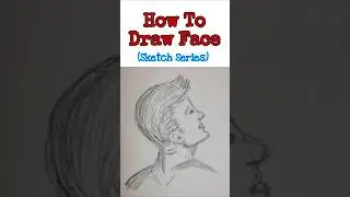 How to Draw Face | Easy Way to Draw Face | Easy Sketch | Simple Sketching | Moses Godinho