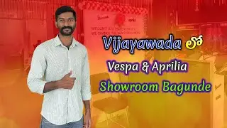 Vijayawada Vespa Showroom in telugu | TechTravelTelugu