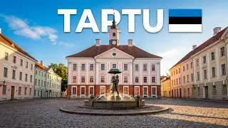 🇪🇪 Walking Tour of Tartu, Estonia - Explore the Hidden Gems of this Historic City. Part 1