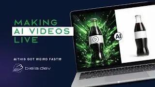 We're making AI videos with Biela.dev LIVE (this got weird fast) 📱