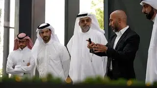 ولي عهد الشارقة يفتتح مركز استكشاف مسار في ضاحية السيوح