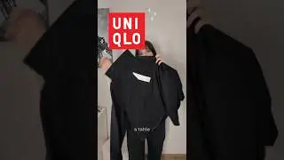 Uniqlo Windproof Jacket🖤#jacket#tips#ootd#clothes#style#windproof#fyp#uniqlo#autumn#fashion#fall