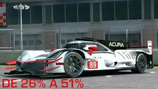 Real Racing 3 - IMSA WeatherTech SportsCar - Acura ARX-05 DPi 2018 - De 26% a 51%