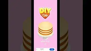 Cake Maker: DIY Cake Games Casual Games (Relaxing Gameplay)#1🎂🍰🥞#cake #casualgames #shorts