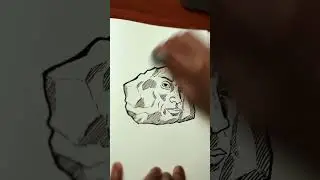 [ASMR] Drawing The Rock As a Rock