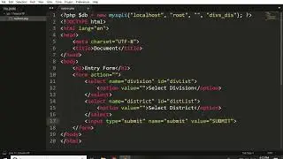PHP-MySQL Drop-down list with JQuery Ajax calling -1