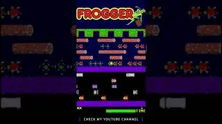 FROGGER 1981 ARCADE GAMES KONAMI / SEGA #shorts