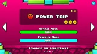 Geometry Dash SubZero - POWER TRIP - Level 3 (ALL COINS) [1080p60] | Sdslayer100