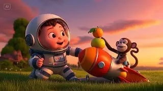 Rocket Banana Zoom! &ndash; A Bouncy, Fun Rhyme of Bananas, Rockets, and Zooming Adventures!