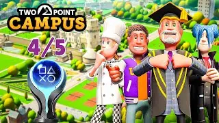 TWO POINT CAMPUS & DLCs - 100% Platinum Walkthrough No Commentary - PART 4/5