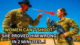 Drill Sergeant Broke Her Rifle in Front of Everyone — So She Took His and Outshot the Battalion