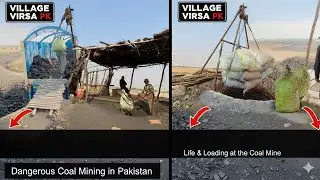 300 FT Deep COAL Mine: 120 TONS Coal Daily! Inside Pakistan's Most Dangerous Job