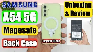 Samsung A54 5g Magesafe Back Cover Unboxing & Review | Best Back Cover For A54 5g