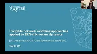 Excitable network modeling approaches applied to EEG-microstate dynamics - Jen Creaser