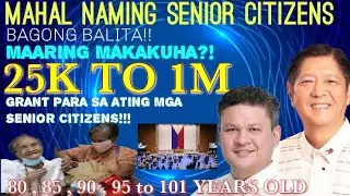 1MILLION PESO SE&ntilde;IOR CITIZENS CASH GRANT INIHAIN!!!! #subscribe  #like #share