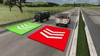 Cars Tested at 600 MPH vs 1000 MPH | BeamNG.drive