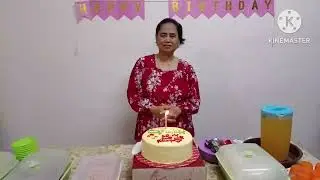 Beli barang di pasar Lahad Datu & menyambut hari lahir ibu tercinta.